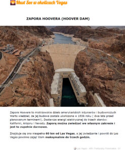 Zapora Hoovera - co zobaczyć w okolicach Vegas