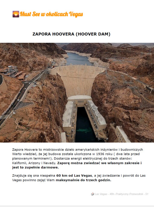 Zapora Hoovera - co zobaczyć w okolicach Vegas