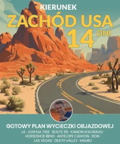 ebook plan podróży po zachodzie USA -14 dni