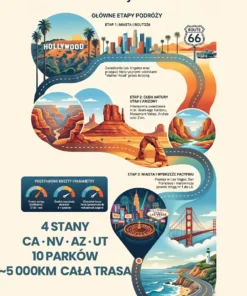 Zachód USA - plan podróży