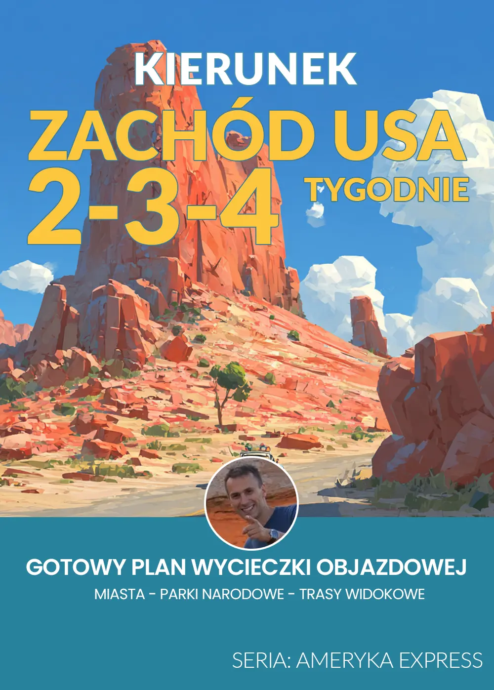 E-book Zachód USA - Plan Zwiedzania